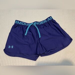 Under Armour Girl’s Navy Athletic Shorts